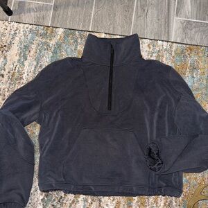 Lululemon Brushed Softstreme Ribbed Half Zip Size 6